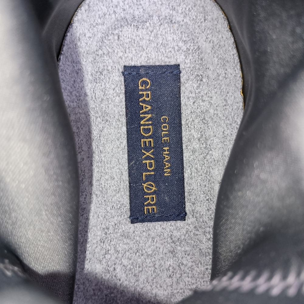 Cole Haan GrandExplore Waterproof Hiking Boots Grey Nubuck W11794 Womens 7.5 - Picture 7 of 8